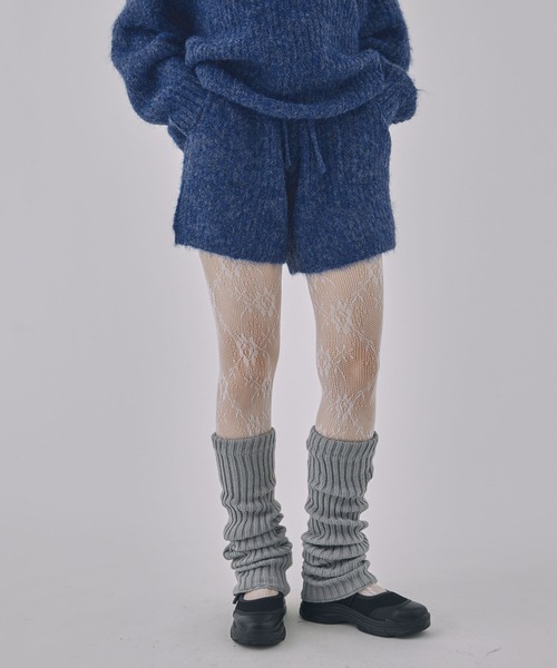 Unblend パンツ 「Unblend」ニットショートパンツ「セットアップ対応