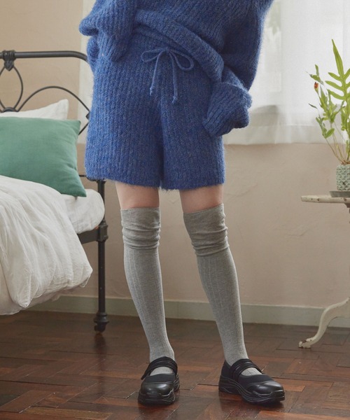 マディソンブルーニットショートパンツハイウエスト MADISONBLUE / マディソンブルー】 OX ショート パンツ（ショート