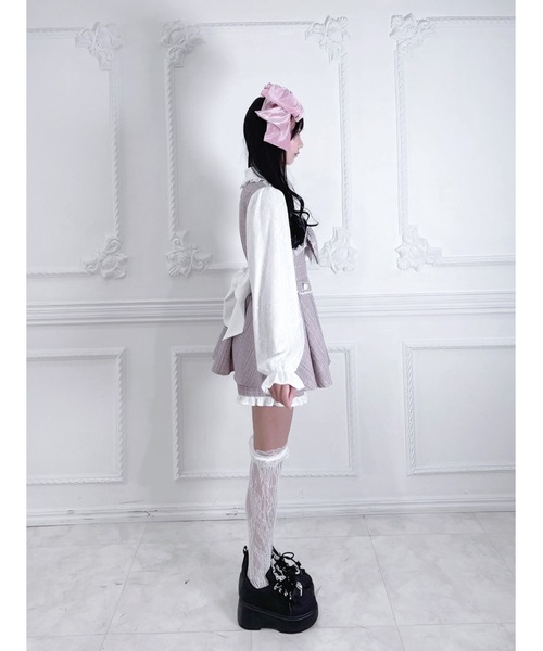 Ank Rouge（アンクルージュ） カチューシャ 大きなベロアリボンヘッド