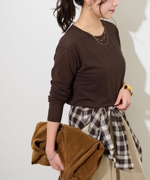 新品 ジャーナルスタンダードレリューム CORE LONG SLEEVE TEE JOURNAL