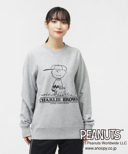 PEANUTS トレーナー スウェット ピーナッツ スウェットシャツ SOLOTEX