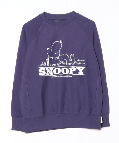 PEANUTS トレーナー スウェット ピーナッツ スウェットシャツ SOLOTEX