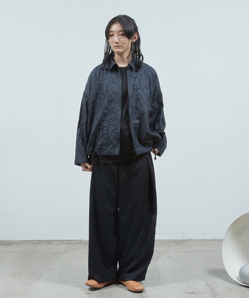 Dulcamara（ドゥルカマラ） スラックス よそいきフォールドワイド PT