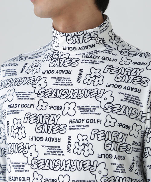PEARLY GATES（パーリーゲイツ） tシャツ 「PEARLY GATES」裏起毛ベア