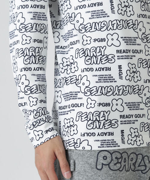 PEARLY GATES（パーリーゲイツ） tシャツ 「PEARLY GATES」裏起毛ベア
