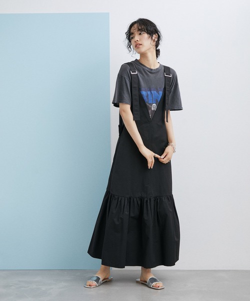 「ADAM ET ROPE'」 フラットサンダル 38 オフホワイト レディース_画像4