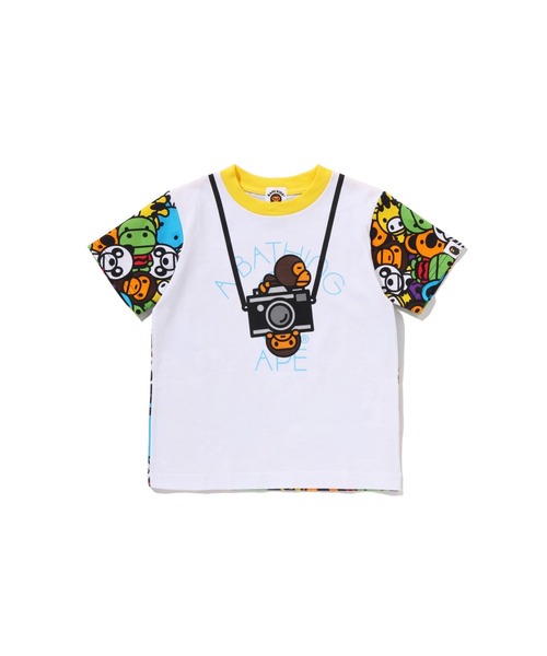 A BATHING APE（アベイシングエイプ） tシャツ MILO ALL FRIENDS FAKE