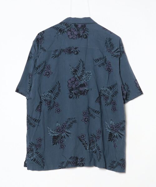 「SHIPS any」 半袖シャツ X-LARGE ロイヤルブルー メンズ_画像2