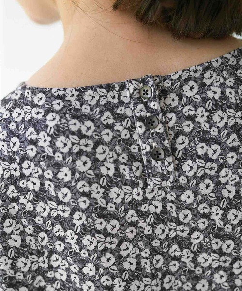 「Sunny clouds」 長袖ワンピース NM ブラック系その他 レディース_画像5