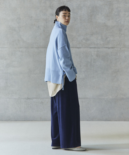 「conges payes ADIEU TRISTESSE」 長袖ニット FREE ピンク レディース_画像5