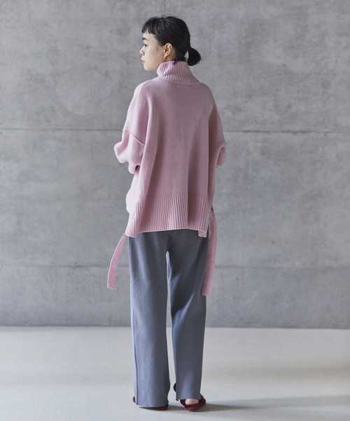 「conges payes ADIEU TRISTESSE」 長袖ニット FREE ピンク レディース_画像6