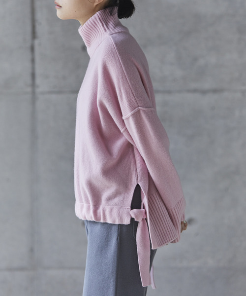 「conges payes ADIEU TRISTESSE」 長袖ニット FREE ピンク レディース_画像7