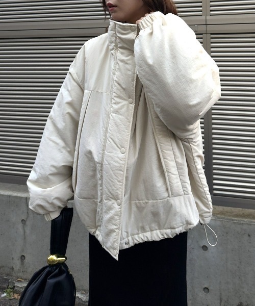 ニッセン（nissen） ダウンコート ダウンジャケット スタンドショート