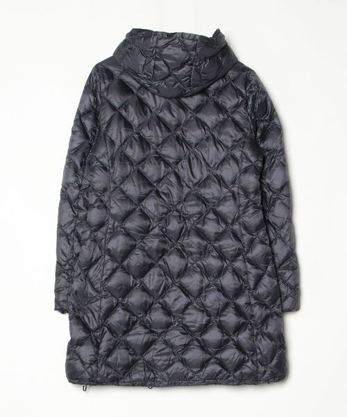 「23区」 キルティングダウンコート 40 ネイビー レディース_画像2