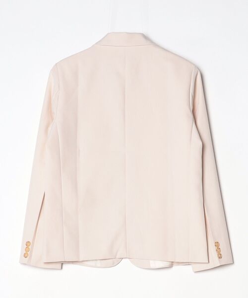 「MEMECLE」 テーラードジャケット S アイボリー レディース_画像2