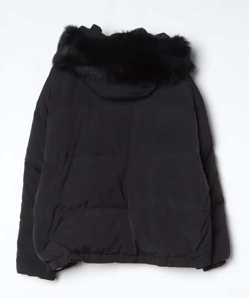 「GRACE CONTINENTAL」 ダウンジャケット 36 ブラック レディース_画像2