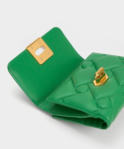 「CHARLES & KEITH」 財布 - オレンジ レディース_画像3