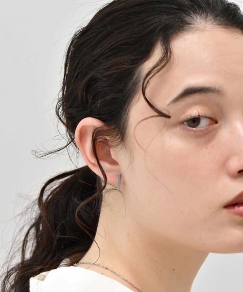 「LHME」 ピアス(両耳用) ONE SIZE シルバー レディース_画像2