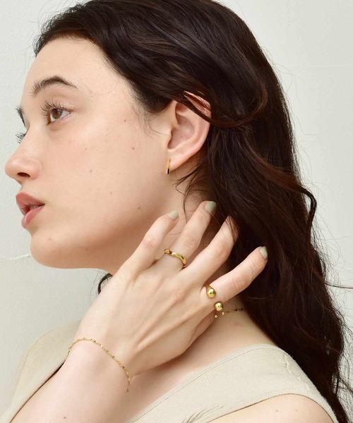 「LHME」 ピアス(両耳用) ONE SIZE シルバー レディース_画像9