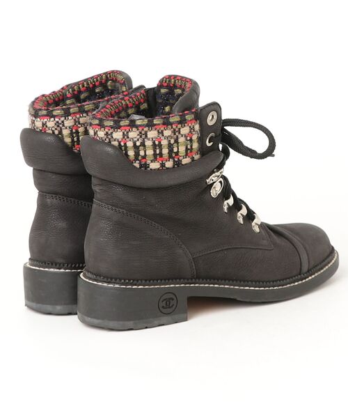 お洒落・履きやすいCHANEL靴・正品新品 CHANEL（シャネル） ハイカットスニーカー 37.5 ブラック レディース