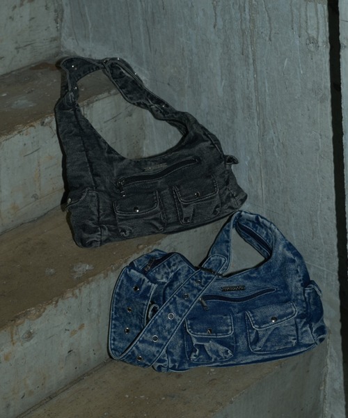 「JUST A NOON」 ショルダーバッグ FREE ブルー レディース_画像8