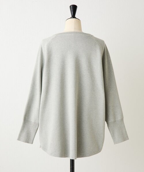 BEARDSLEY（ビアズリー） ニット セーター BAイニシャルサイドZIP