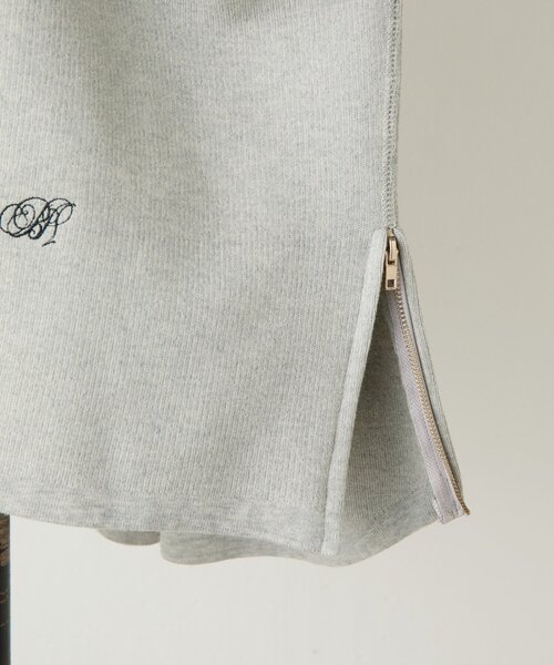 BEARDSLEY（ビアズリー） ニット セーター BAイニシャルサイドZIP
