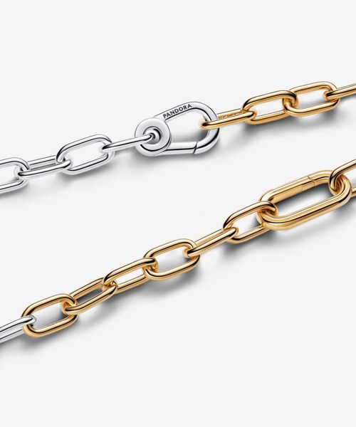 パンドラ様ご確認用♥オーダー品 PANDORA（パンドラ） ネックレス ツートーン リンク チェーン