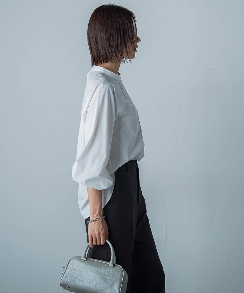 「LAUTREAMONT」 長袖ブラウス 9号 ホワイト レディース_画像3