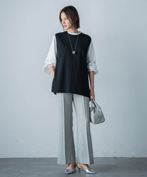 「LAUTREAMONT」 長袖ブラウス 9号 ホワイト レディース_画像6