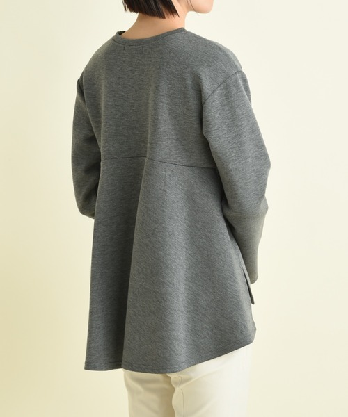 「INTERPLANET」 長袖カットソー FREE ブラック レディース_画像5