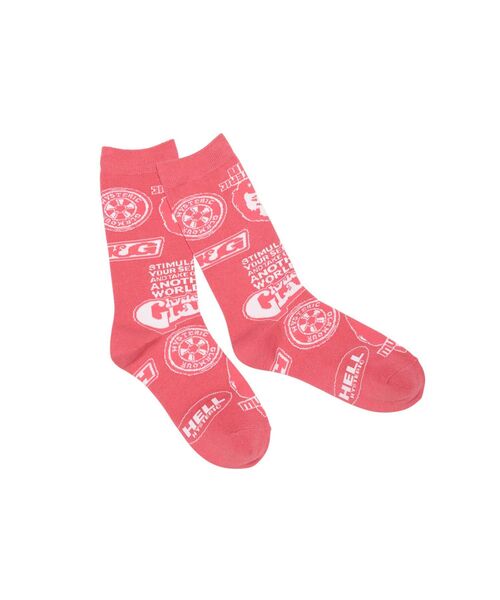 HYSTERIC GLAMOUR（ヒステリックグラマー） 靴下 SUPER-HYS柄 ソックス
