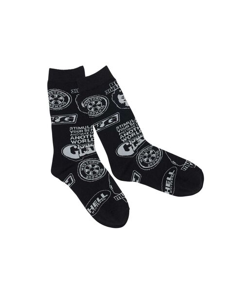 HYSTERIC GLAMOUR（ヒステリックグラマー） 靴下 SUPER-HYS柄 ソックス