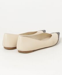 「ODETTE E ODILE」 フラットパンプス 25cm ナチュラル レディースの画像2