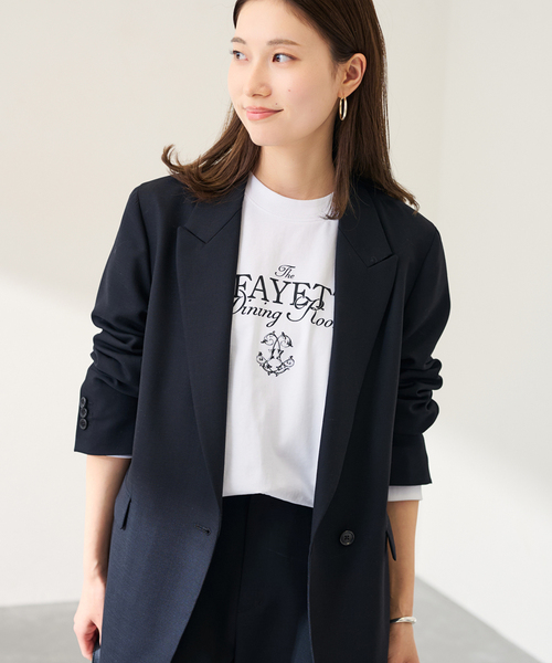 FRAMeWORK（フレームワーク） tシャツ GIFT SHOP 別注LOGO PRINT LONG