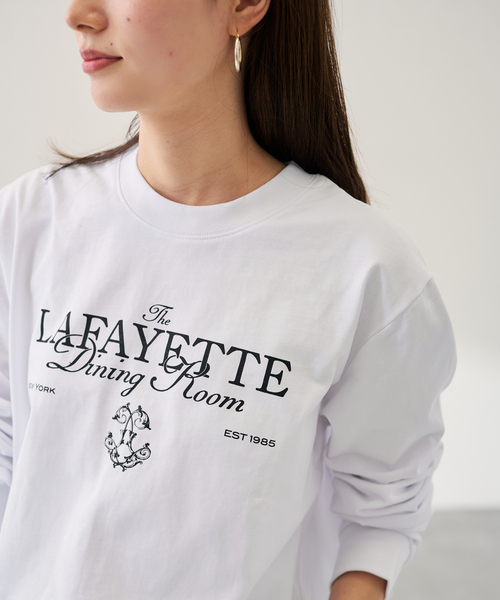 FRAMeWORK（フレームワーク） tシャツ GIFT SHOP 別注LOGO PRINT LONG