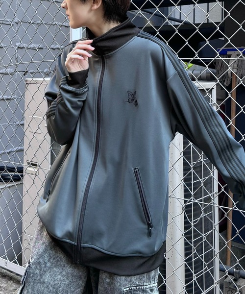 「Confirm」 ジャージブルゾン M レッド系その他2 メンズ_画像2