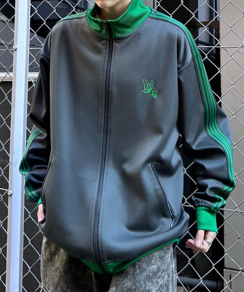 「Confirm」 ジャージブルゾン M レッド系その他2 メンズ_画像7