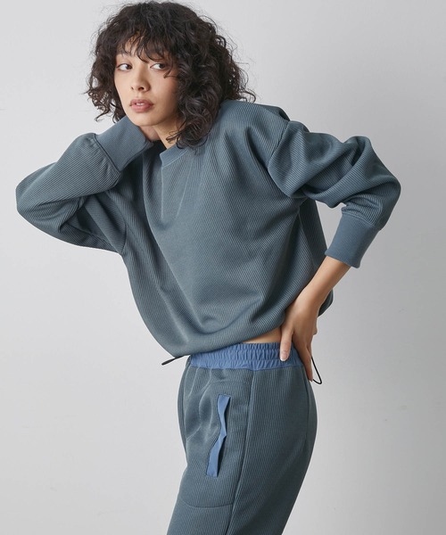 「NERGY」 長袖カットソー FREE ブルー系その他4 レディース_画像4