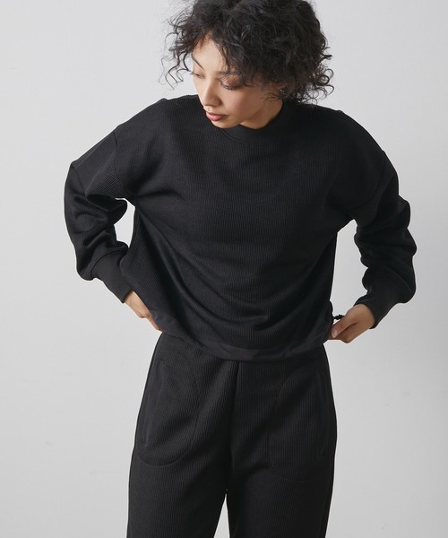 「NERGY」 長袖カットソー FREE ブルー系その他4 レディース_画像8