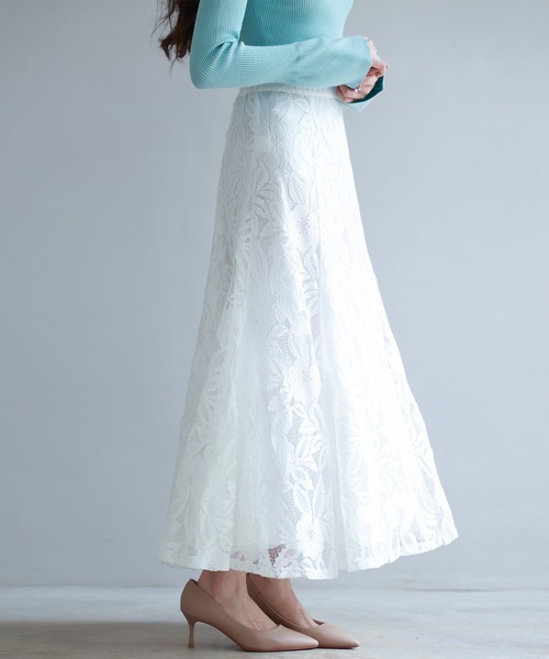 「SAISON DE PAPILLON」 スカート M ブラック レディース_画像5