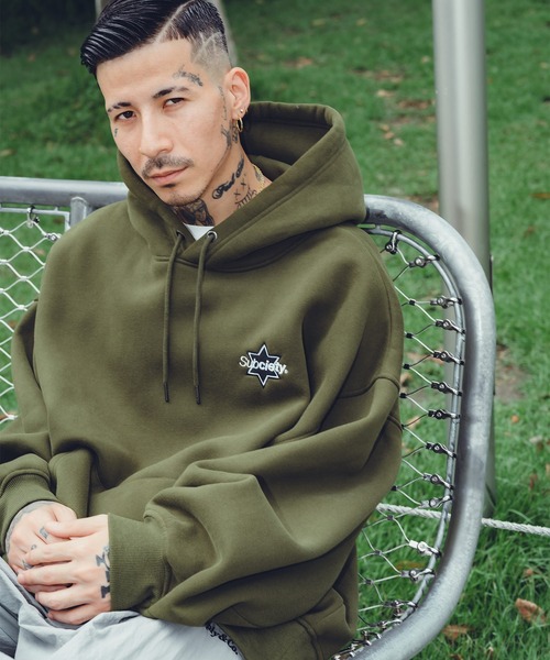 Subciety（サブサエティ） プルオーバーパーカー MEDIUM ブラック 