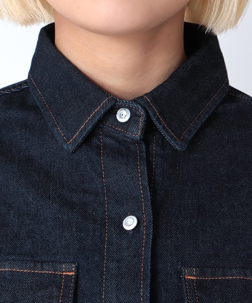 Healthy denim（ヘルシーデニム） ブラウス シャツ Almondオーバー