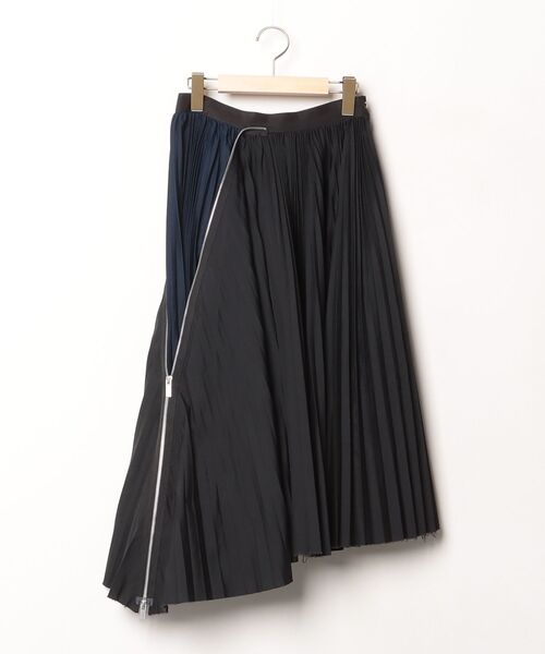 sacai サカイ　スーチングプリーツスカート　21SS サイズ0 sacai - Sacai サカイ 21SS Suiting Skirt プリーツ加工 スーチング