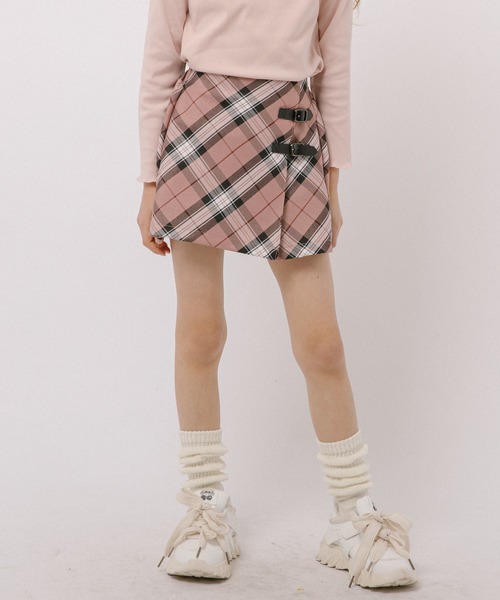 BOBO CHOSES（ボボショーズ） スカート Color Block pleated woven
