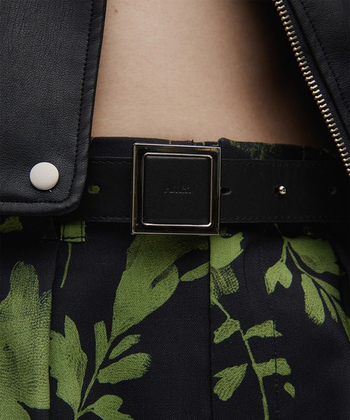 Ameri（アメリ） ベルト SQUARE PARTS BELT レディース : ZOZOTOWN