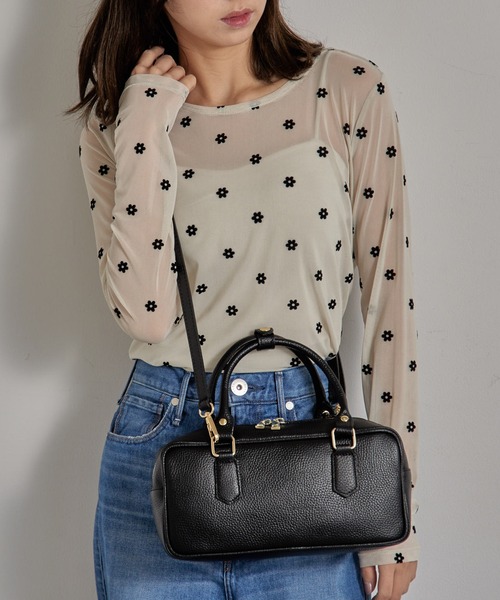 「AULENTTI」 2WAYバッグ FREE ブラウン レディース_画像4