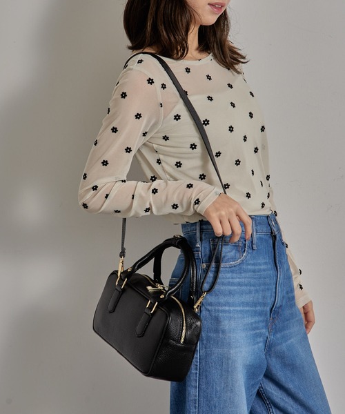 「AULENTTI」 2WAYバッグ FREE ブラウン レディース_画像6