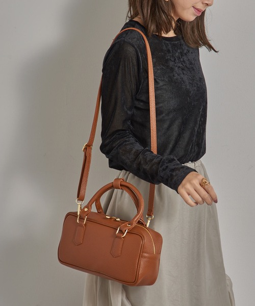 「AULENTTI」 2WAYバッグ FREE ブラウン レディース_画像9