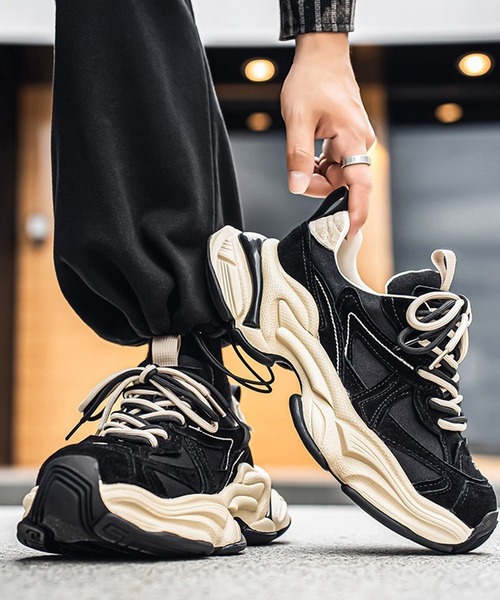 WESTBOY（ウエストボーイ） スニーカー 厚底 ボリューム ダッドレース